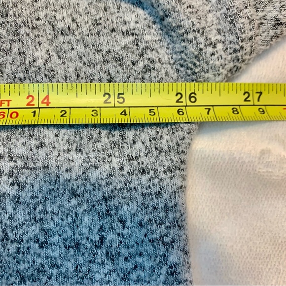 Free Press Sweatshirt Large “No Sleep Club” Script Oversized Rayon Poly Spandex - Picture 14 of 15